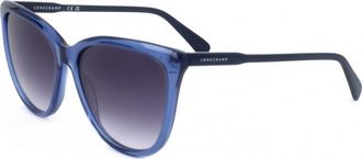 Longchamp Womens LO718S 56 400 Sunglasses - Blue - One Size
