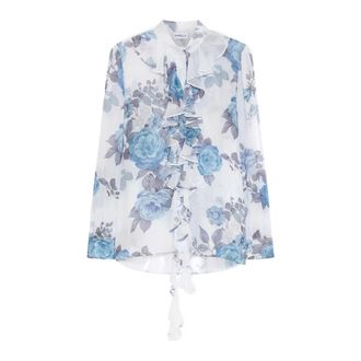 Marella Mllcanapa Shirt - female - Marella - Shirts - Blue - 2XS - Blouses & Shirts