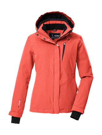 Killtec Skijacke KILLTEC KSW 25 WMN SKI JCKT, Damen, Gr. 42, coral, Obermaterial: 100% Polyester;Futter: 100% Polyester;F&uuml;llung: 100% Polyester, Jacken Skijac