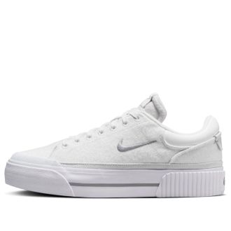 Nike (WMNS) Nike Court Legacy Lift Summit White Grey FZ2606-100