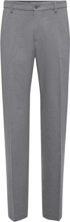 Drykorn Ajend Regular Broeken - Heren - Nette broeken - Grijs - W33 L36 - Leer - Broeken