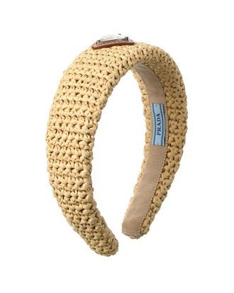 Prada Logo Crochet Headband