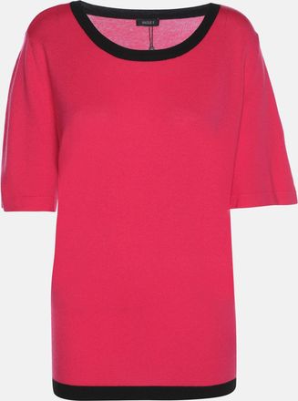 Basler Pink Stretch Knit Tops