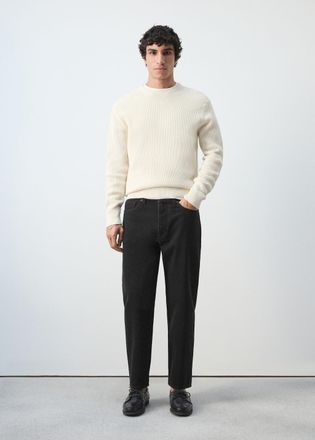 Mango Pullover maglia media microtexture grezzo - Uomo - XXL - MANGO MAN