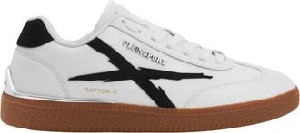 Plein Sport Fitness, unisex, Wit, 46 EU, Leer, Raptor-X Lage Sneakers