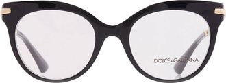 Dolce & Gabbana Demo Butterfly Ladies Eyeglasses DG3392 3299 52