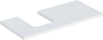 Keramag Placa De Lavabo Geberit One, Recortable A La Izquierda, Para