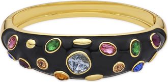 Luxenter armband met zwart gelakte 18k gouden afwerking - Yever