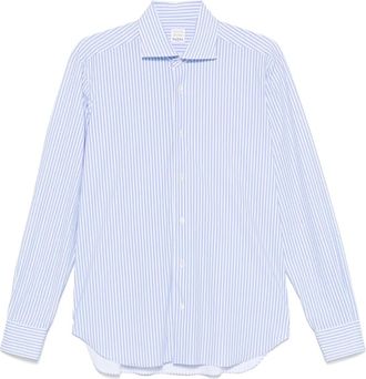 Barba Camicia a righe - Blu
