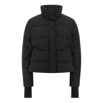 Alexander McQueen Cropped Down Jacket - female - Alexander McQueen - Winter Jackets - Black - S - Jackets