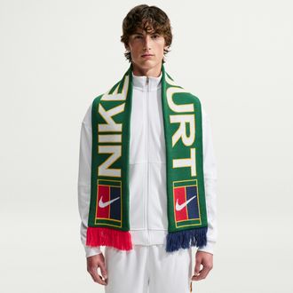 Nike Unisex Sport Tennis Scarf in Green | IQ8255-319
