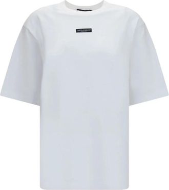 Dolce & Gabbana T-shirts - Dames - T-shirts - Wit - XS - Tops