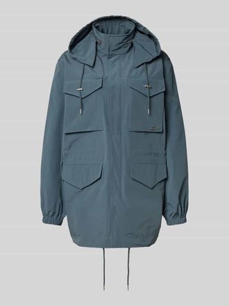 Kenzo Windbreaker mit Pattentaschen in Blau, Gr&ouml;&szlig;e L