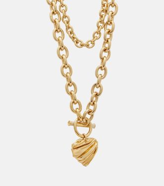 Chlo&eacute; Heart chain necklace