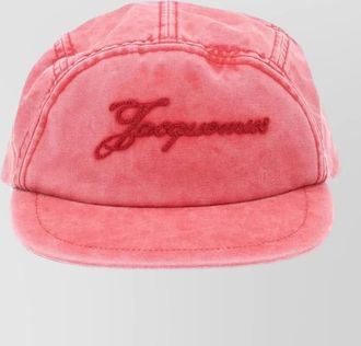 Jacquemus logo cap la casquette gardian design