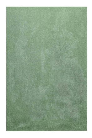 Homie Living Alfombra tejida de pelo corto verde menta liso 200x290
