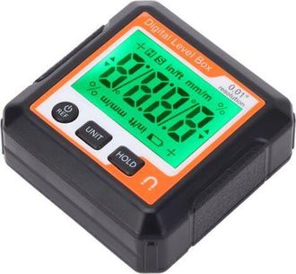 OEM Nivel Digital Con Im&aacute;n, Inclin&oacute;metro Electr&oacute;nico, Transportador De &Aacute;ngulos Para Carpinter&iacute;a Y Reparaci&oacute;n De Autom&oacute;viles, Color Naranja Y Blanco