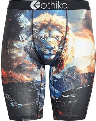 Ethika Lion Hearted Mens Underwear Blue : 3XL, Polyester/Spandex