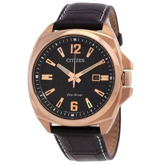 Citizen Eco-Drive Black Dial Mens Watch AW1723-02E