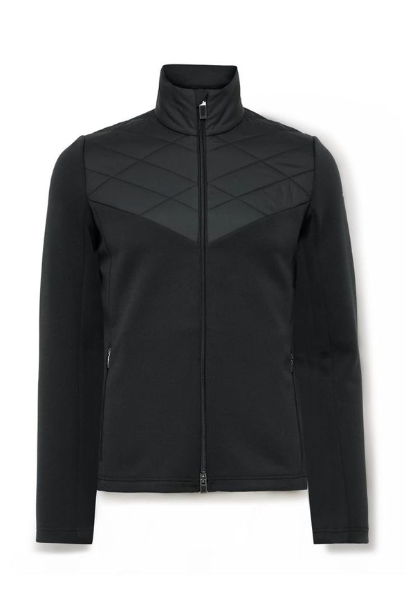Formula Quilted Shell-Trimmed Tech-Jersey Jacket