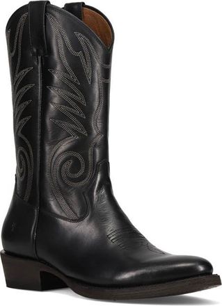 Frye Grady Western Boot in Black at Nordstrom, Size 10.5
