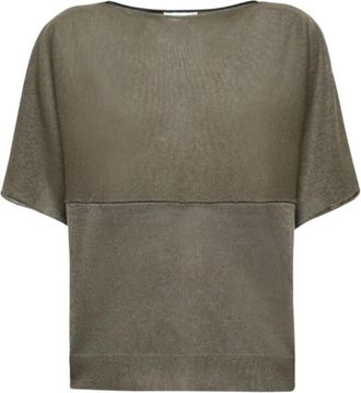 Alpha Studio Barca Kimono Stijl Shirt - Dames - T-shirts - Groen - L - Tops