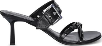 HUGO BOSS Sandalen met gesp - 1 BLACK