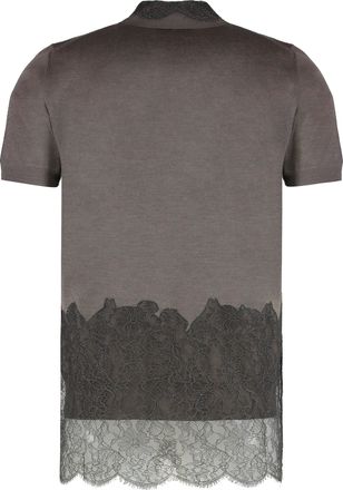 Fendi Mens Polo Shirt Cashmere Clay T-shirts And Polos