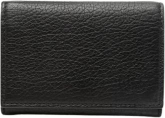 Gucci Tweedehands leren portemonnees - Dames - Vintage Accessoires - Zwart - ONE Size - Vintage