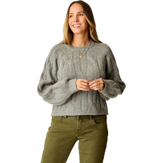 Carve Designs Eloise Wool Sweater in Mid Grey at Nordstrom, Size Xx-Small