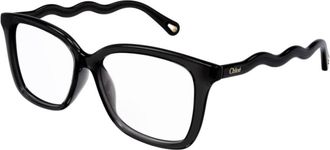 Chlo&eacute; Ontdek Nieuwste Brillencollectie - Trendy - unisex - Brillen - Zwart - 52 MM - Accessoires