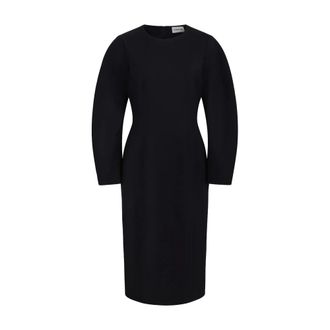 P.A.R.O.S.H. Abito Sallia Bi Stretch - - Dresses - Donna - Nero - S