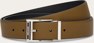 Ferragamo Men Reversible and adjustable belt Brown