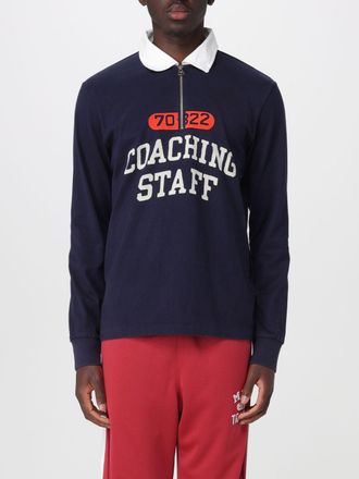 Champion Polo Time Capsule a maniche lunghe in jersey di cotone con mezza zip