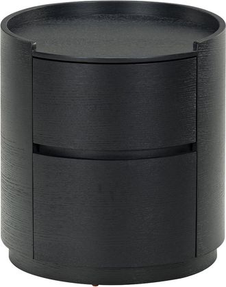 Safavieh Couture Melissa Round 2-Drawer Nightstand