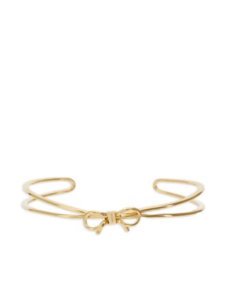 Ferragamo bow bangle bracelet - Gold