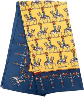 Herm&egrave;s Pre-owned Les Artificiers Scarf - - Pre-owned - Donna - Multicolore - ONE SIZE