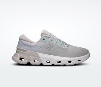 On Running Mens Cloudflyer 5 Running Shoes In Glacier Wolf