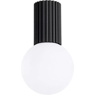 Wonderlamp Foco De Superficie Mido Negro