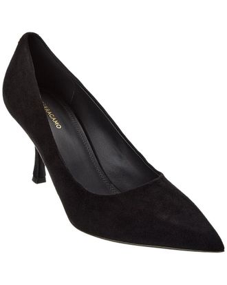 Ferragamo Ferragamo Elydea Suede Pump