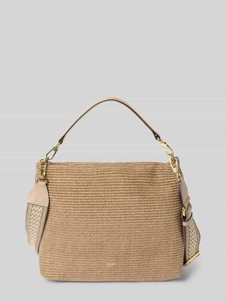 Abro Abro Handtasche in Flecht-Optik Modell Carina in Beige, Gr&ouml;&szlig;e 1