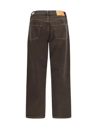 Sunflower Baggy Cotton Jeans - Brown