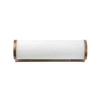 Netlighting Danubio Integrated LED Bathroom Over Mirror Light Bronze 2700K IP44 in Brown