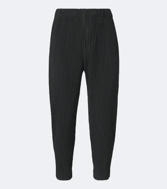 Homme Pliss&eacute; Issey Miyake Homme Pliss&eacute; Issey Miyake Monthly Colors: August pleated tapered pants