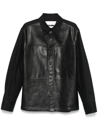 Jil Sander Sea Island denim shirt - Black