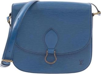 Louis Vuitton Pre-owned Cross Body Bags, female, Blue, Size: ONE SIZE Pre-owned Epi Shoulder Bag