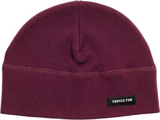 Turtle Fur Carefree Merino Wool Beanie Purple