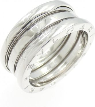 Bulgari White Gold White Gold (18K) Band Ring (Pre-Owned)