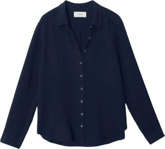 Xirena Overhemden, Dames, Blauw, XS, Katoen, Scout Shirt