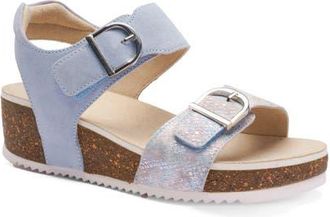 Ara Nova Platform Wedge Sandal in Cielo at Nordstrom, Size 9.5-10Us